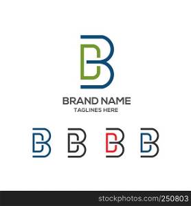 DB letter logo design vector illustration template, B letter logo vector, letter D and B logo vector, creative Letter DB letter logo