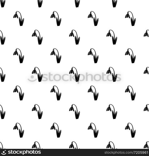 Dead flower pattern vector seamless repeating for any web design. Dead flower pattern vector seamless