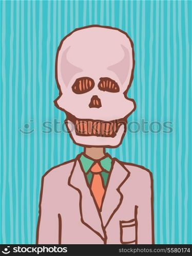 Death is a businessman / Funny skull