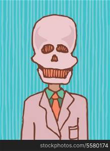 Death is a businessman / Funny skull