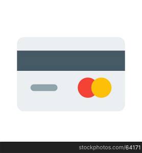 debit card back, Icon on isolated background