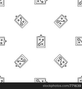 Decision strategy pattern seamless vector repeat geometric for any web design. Decision strategy pattern seamless vector