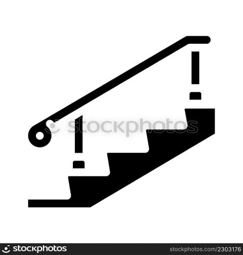 deck posts and handrails glyph icon vector. deck posts and handrails sign. isolated contour symbol black illustration. deck posts and handrails glyph icon vector illustration