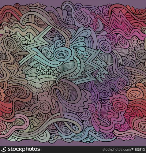 Decorative abstract ornamental seamless pattern. Vector background. Decorative ornamental seamless pattern