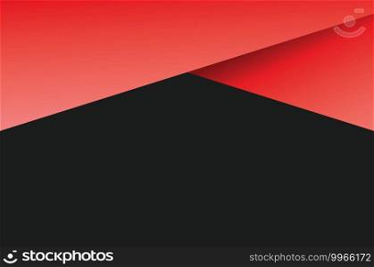 Decorative abstract red and black geometric background.