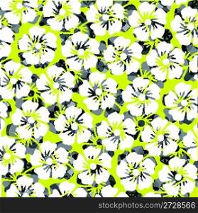 decorative background with flowers