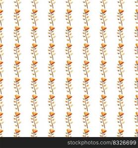 Decorative contemporary flowers seamless pattern. Abstract floral wallpaper. Naive art. Strange botanical plants endless wallpaper. Design for fabric, textile print, wrapping, cover.. Decorative contemporary flowers seamless pattern. Abstract floral wallpaper. Naive art. Strange botanical plants endless wallpaper.
