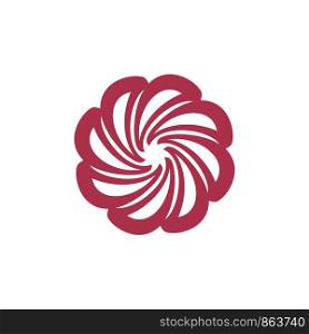 Decorative Flower Logo Template Illustration Design. Vector EPS 10.