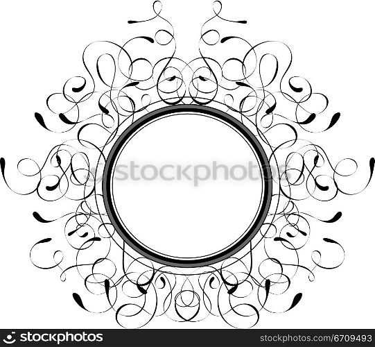 Decorative frame, vector