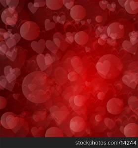 Decorative heart background - ideal for Valentine's Day