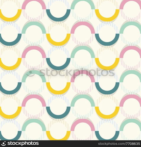 Decorative pattern, abstract vector background.
