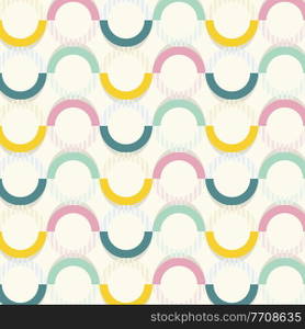 Decorative pattern, abstract vector background.