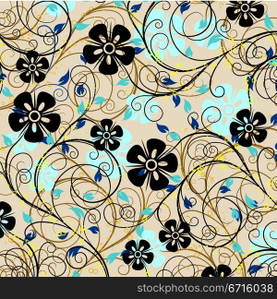 Decorative pattern, vector