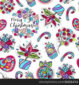 decorative patterns for packaging for Christmas and new year gifts. Bright and colorful. decorative patterns for packaging for Christmas and new year gifts.