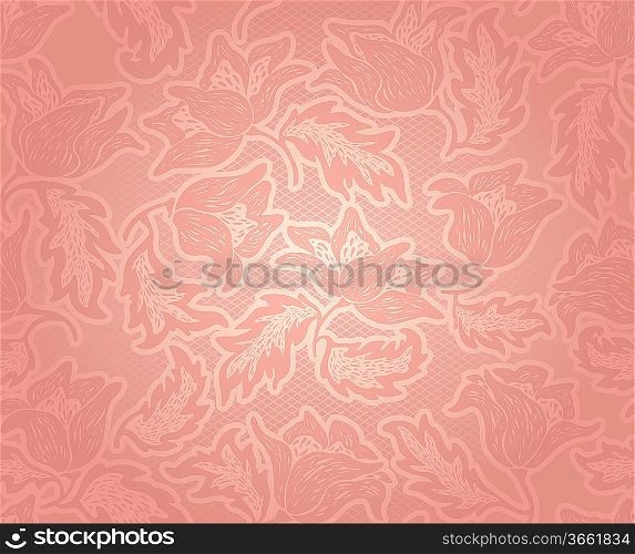 Decorative pink pattern