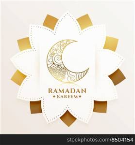 decorative ramadan kareem islamic greeting background