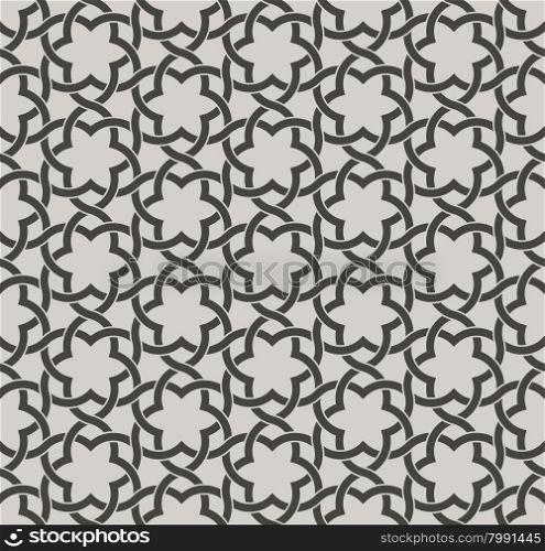 Decorative seamless islamic pattern. Vector image.