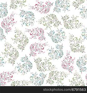 Decorative Seamless Vintage Background Pattern. Best for Wallpaper, Wrapping Paper, Fabric