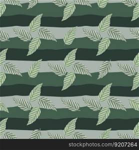 Decorative tropical palm leaves seamless pattern. Jungle leaf wallpaper. Exotic botanical texture. Vector floral background. Design for fabric, textile print, wrapping, cover.. Decorative tropical palm leaves seamless pattern. Jungle leaf wallpaper. Exotic botanical texture.