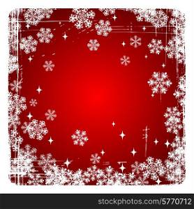 Decorative vector Merry Christmas background with snowflakes.. Decorative vector Merry Christmas background with snowflakes