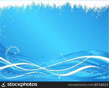 decorative winter abstract