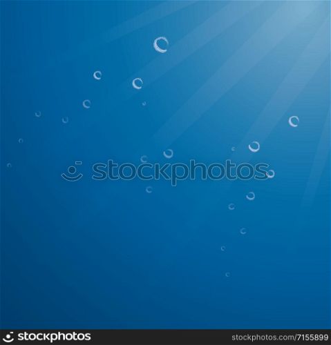 deep blue sea background vector