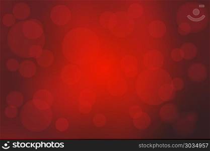 Deep burgundy red abstract with bokeh lights blurred background . Deep burgundy red abstract blurred gradient mesh with bokeh light vector background