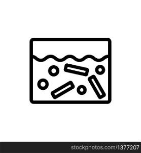 deep fried potatoes icon vector. deep fried potatoes sign. isolated contour symbol illustration. deep fried potatoes icon vector outline illustration
