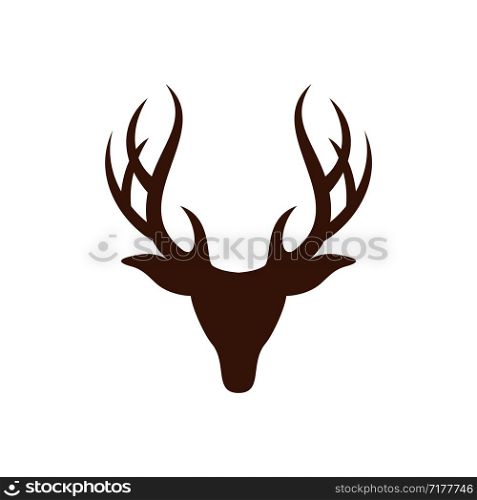 Deer Antlers vector Logo Template Illustration Design. Vector EPS 10.