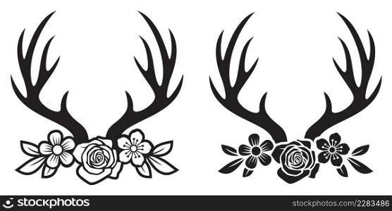 Deer horns or antlers