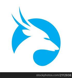 Deer logo images illustration design