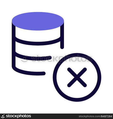 Delete files from secured database network layout