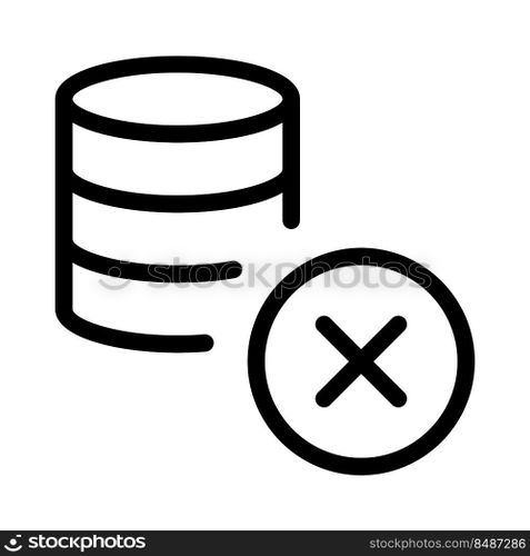 Delete files from secured database network layout