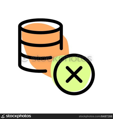 Delete files from secured database network layout