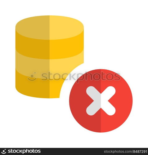 Delete files from secured database network layout