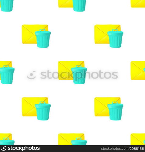 Delete message pattern seamless background texture repeat wallpaper geometric vector. Delete message pattern seamless vector