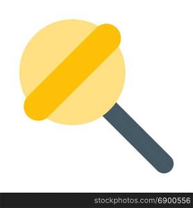 delicious lollipop, icon on isolated background
