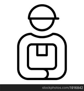 Delivery courier icon outline vector. Express service. Order package. Delivery courier icon outline vector. Express service