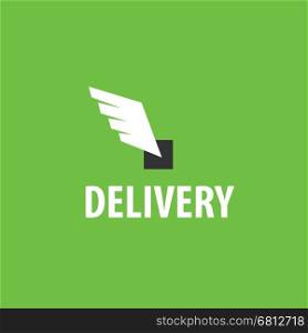 Delivery Logo Template. logo design pattern of delivery. Vector illustration of icon