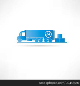 delivery of goods icon