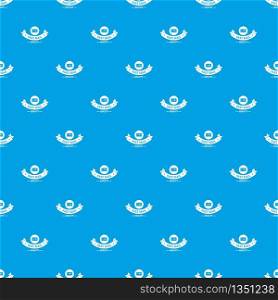 Delivery quality pattern vector seamless blue repeat for any use. Delivery quality pattern vector seamless blue