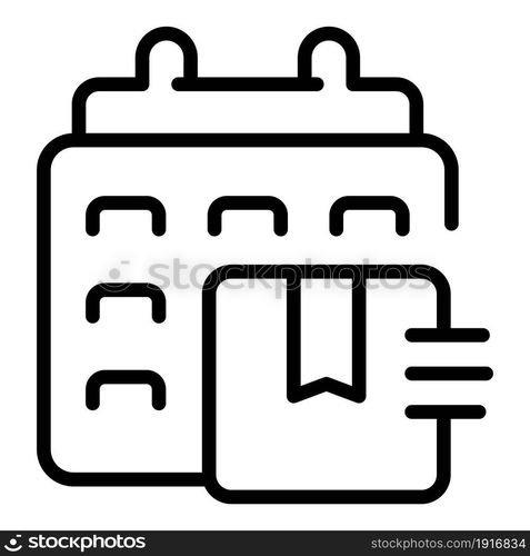 Delivery service icon outline vector. Order shipment. Cargo transport. Delivery service icon outline vector. Order shipment