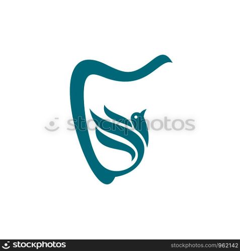 dental bird logo template