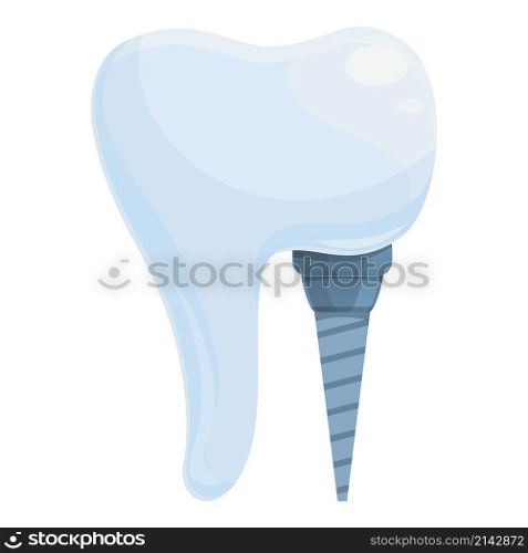 Dental bone icon cartoon vector. Oral tooth. Care clinic. Dental bone icon cartoon vector. Oral tooth