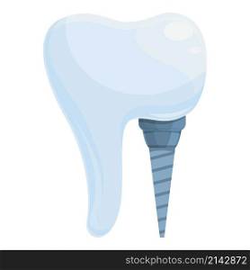 Dental bone icon cartoon vector. Oral tooth. Care clinic. Dental bone icon cartoon vector. Oral tooth