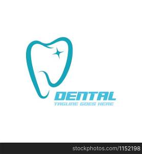 Dental care logo Template vector illustration icon design
