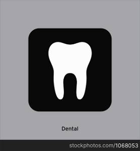 Dental Care Unit Icon Sign