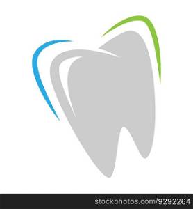 Dental clinic logo design illustration