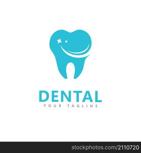 Dental Concept Logo Design Template