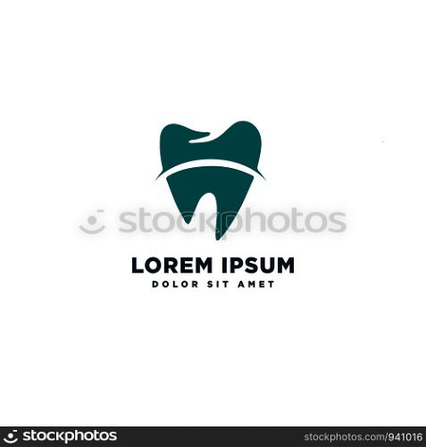 dental D letter initial healthy logo template vector illustration icon element isolated - vector. dental D letter initial healthy logo template vector illustration